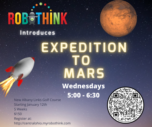 Expedition Mars @ New Albany Links (2022-01-12 - 2022-02-10)